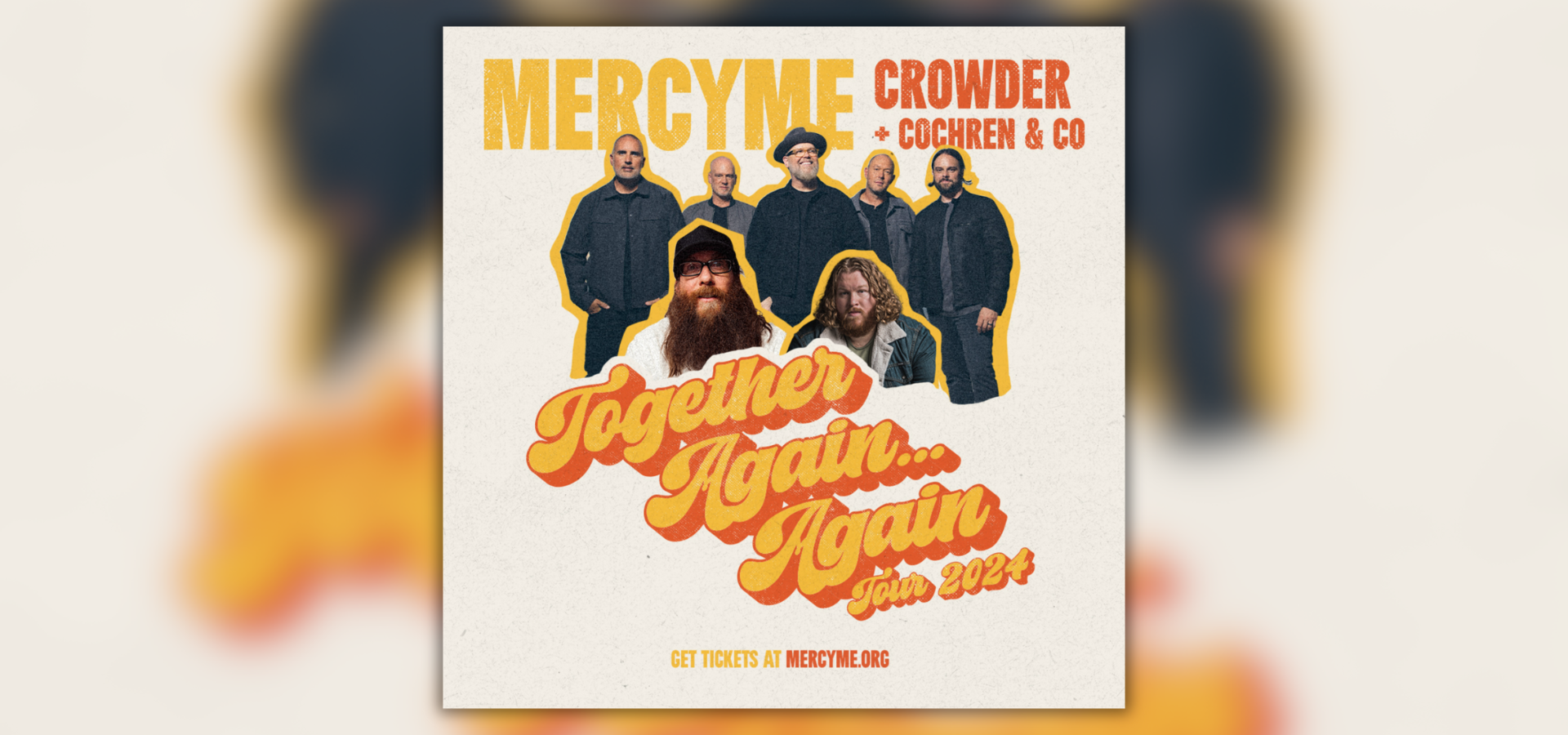 MercyMe Announces Fall 2024 "Together Again...Again Tour"